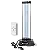 Produktbild UV-C Keimtötende Lampe mit Ozon für 60m2, 38W, Wellenlängenbereich 200 nm, Touch-Schalter, 10 Sekunden Verzögerung, Bewegungsmelder, Fernbedienung