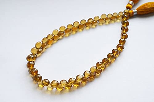 Quartz bière oignon facetté AAA 6-8mm pour bijoux haute joaillerie
