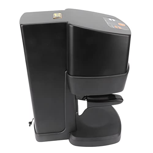 Automatische Kaffeepulverpresse, Metallsensor, kompakter elektrischer Kaffeepulverhammer für Cafés (Schwarz) 7 Automatische Kaffeepulverpresse, Metallsensor, kompakter elektrischer Kaffeepulverhammer für Cafés (Schwarz)