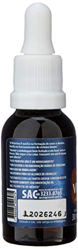 Vitamina D3 Gotas 30ml (1 Gota 15mcg = 600 UI), Apisnutri