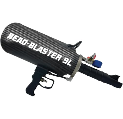 Image of LAUCO Handheld Tire Bead Seater - Professional Automotive Tools, Carbon Fiber Bead Seater Blaster Tool with Rapid Air Release, Tire Inflator for Cars, Trucks, Commercial Vehicles (9 Liter) 9538
