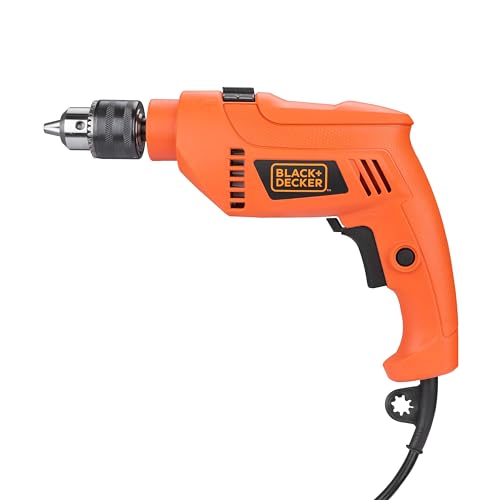 BLACK+DECKER HD555KA50 550W 13mm Variable Speed Reversible Impact Drill Kit with 50 Accessories Kitbox for Home and Professional use - Image 12 thumbnail