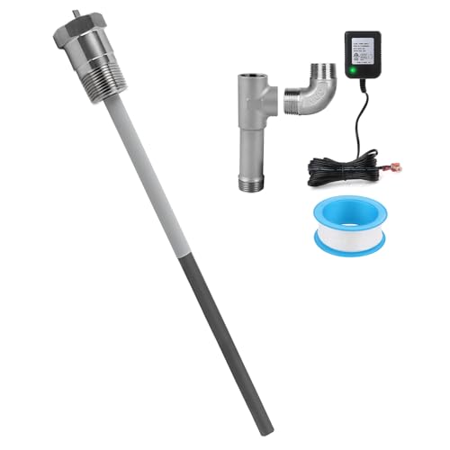 Powered Anode Rod Compatible with Bradford White Water Heater Titanium Electrical Anode Rod 24-Hour Say Goodbye to Corrosion and Rotten Egg Smell | 25-Year Warranty!