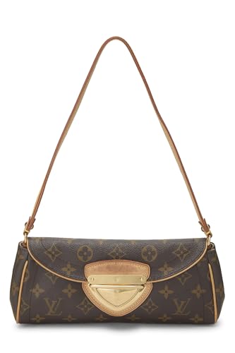 Louis Vuitton, Pre-Loved Monogram Canvas Pochette Beverly, Brown
