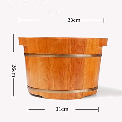 Spa de pies de madera con masajeador y cover miniatura 4