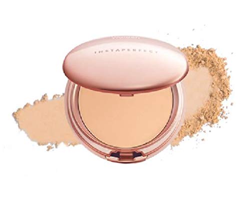 WARDAHInstaperfect Matte Fit Powder Foundation Crème 13 Beige 13g-Two way cake with Natural Buildable Coverage & Superfine Minerals for soft lustre face