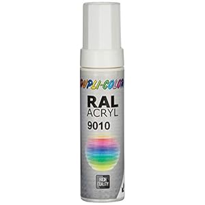 Dupli-Color 677250 lakstiften, 12 ml, DS 9010 zuiver wit glans