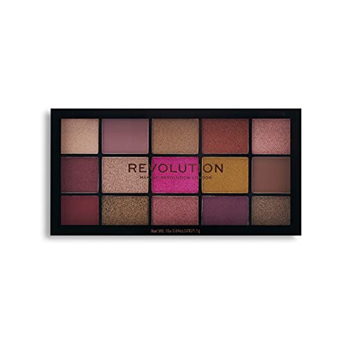 Revolution Beauty London London, Reloaded, Eyeshadow Palette, Prestige, 15 Shades, 16.5 g
