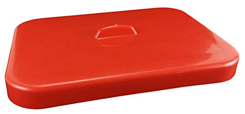 1a Profiline - Tapa de plástico para carro de limpieza Floorstar (70 L), color rojo