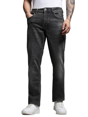 Image of JACK & JONES Men's Regular Fit Jeans | Low Rise | Jeans for Men
