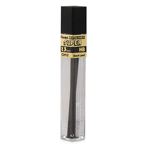 Pentel Refil de grafite super hipolymer 1,33 mm HB