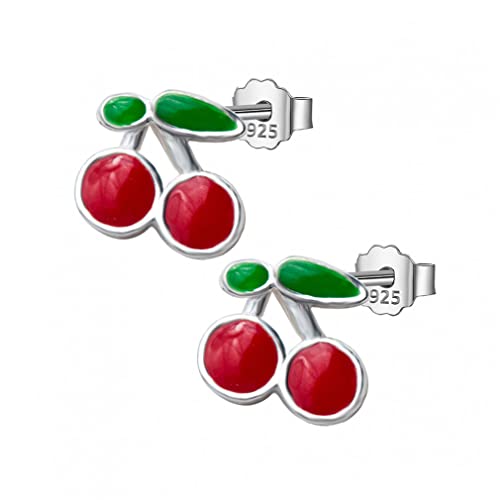 Boucles d'oreilles ananas en argent 925 doré de haute qualité