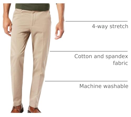 Image of Dockers Men's Workday Khaki Slim Fit with Smart 360 Flex