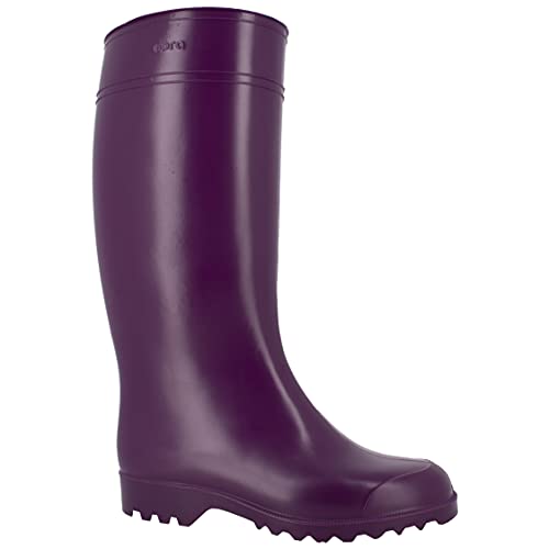 Nora Antonia, Rain Boot pour Femme, Bottes de Pluie, Violet Aubergine, 41 EU