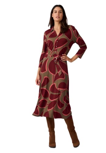 Robe maille stretch évasée pour femme active idéale de la journée au dîner en ville