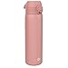Price comparison product image ION8 Lightweight Steel Water Bottle, 600 ml/20 oz, Non-Insulated, Leak Proof, Easy to Open, Secure Lock, Dishwasher Safe, Flip Cover, Fits Cup Holders, Carry Handle, Metal Water Bottle, Ash Rose Pink