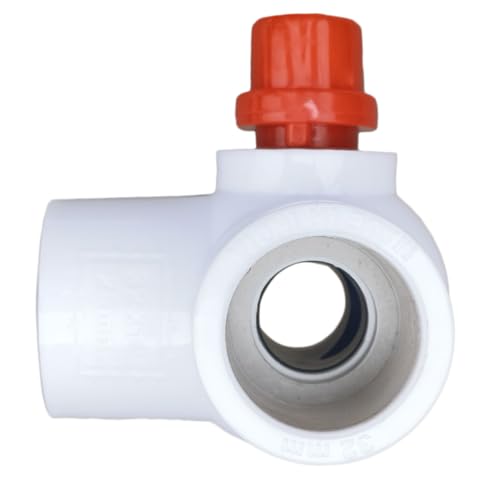Image of ESEKSAFAR UPVC T-Way Plain Ball valve (3 /4 inchinch UPVC Plain T-way Ball valve)