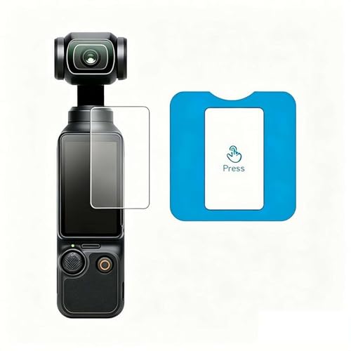 For DJI Osmo Pocket 4��p �t�B���� �X�N���[��&�����Y �ی�t�B���� �����K���X 9H�d�x �h���K���X �i�m�����R�[�g �C�A�Ȃ������z�� �^�b�`���x�ێ� �w��h�~ �����Y�ی� �t���ی� For For DJI Osmo Pocket 