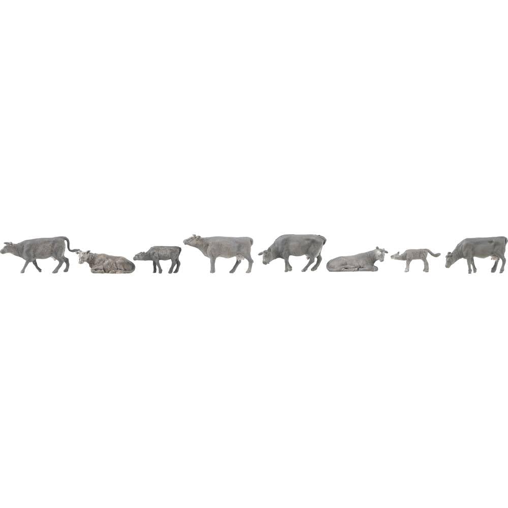 Faller 151905 HO/OO Gauge Mountainous Cows (8) Figure Set