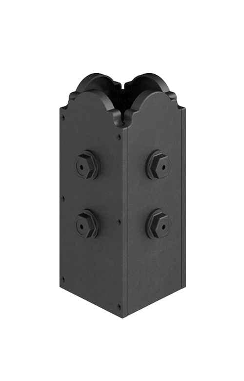 SIMPSON STRONG-TIE Decorative Post Base Cover APBDW44, 8/ct