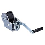 ⭐ La fuerza de tracción del cabrestante de acero con alto contenido de carbono es de 600 libras y la longitud del cable es de 6 m (hay un pequeño error en el tamaño). Si tiene alguna pregunta sobre la calidad u otros aspectos de nuestros productos, puede contactarnos en cualquier momento y definitivamente le responderemos lo antes posible.
