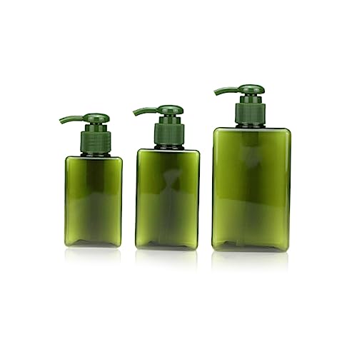 BESTYASH Botella de loción dispensador de Bomba de jabón dispensador de jabón baño Recipiente Recargable Espuma Lavar Botella de envase de champú envase de champú de Viaje envases de loción