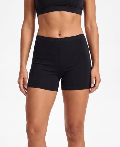 Image of Sexy Basics Women's Cotton Stretch Boyshort Boxer Briefs | Light Weight Undershort Trunks | Multi Packs & Colors