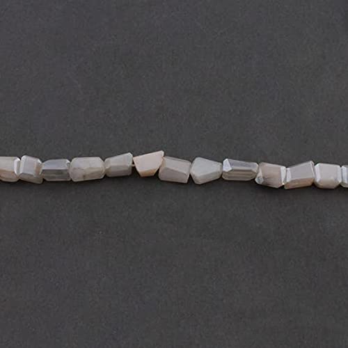 Pierre de lune blanche pour création de collier de mariage artisanal