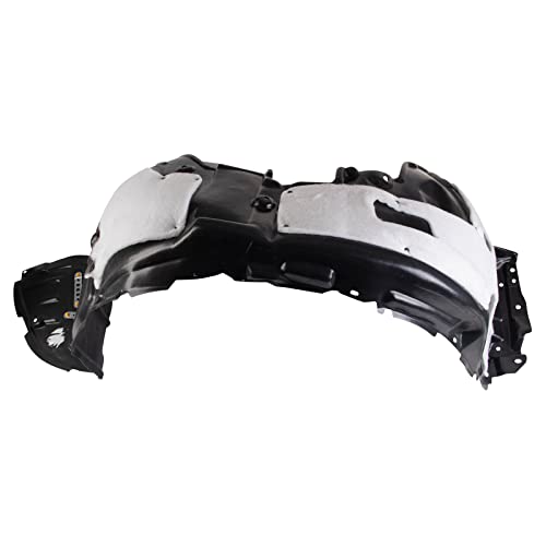 Image of TRQ Front Inner Fender Liner Set Compatible with 2013-2017 Lexus LS460 LX1248132 LX1249132