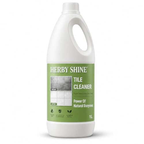Image of Tile & Grout Cleaner Liquid, 1L | Bathroom, Floor & Kitchen Tile Cleaner | Removes Hard Water Stains, Limescale Buildup & Soap Scum | Streak-Free, Pet Safe Pack of 1
