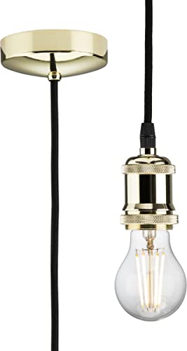 Colgante vintage E27 de techo para lámparas industriales y decoración