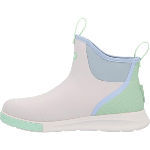 Image of XTRATUF 6 inch Women's Ankle Deck Boot Sport - 30% Lighter, 100% Waterproof Rubber Fishing Footwear - Non-Marking, SRC-Rated Slip-Resistant Outsole - Moisture-Wicking Liner