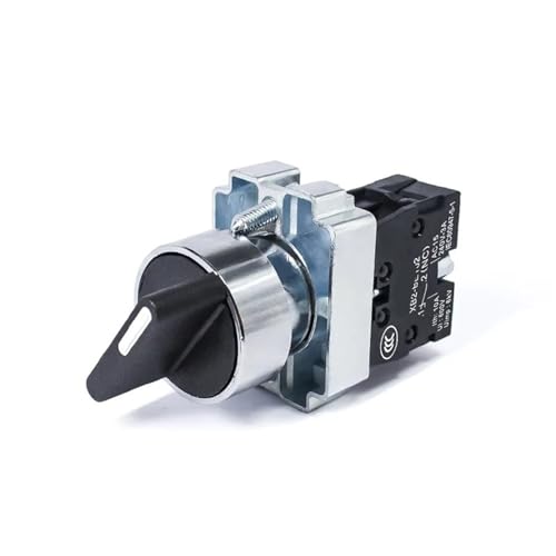 Interruptor selector de 2 posiciones XB2-BD21 con retorno para control de paneles 3