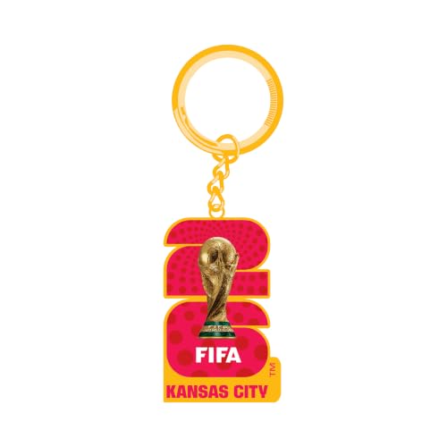 Image of 2026 FIFA World Cup Keychain - Officially Licensed, Collectible Gift for Fans, Durable Metal Ring for Keys, Backpacks
