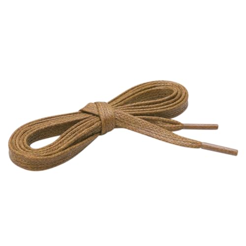 Image of uxcell 2 Pairs Waxed Cotton Leather Boots Casual Shoes Flat Shoelaces for Men Women