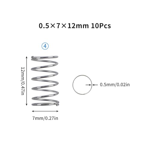 Ressort de compression pour Bambu Lab X1 C P1P imprimante 3D DIY