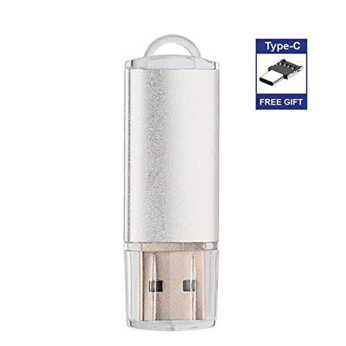 YPbanane 32GB 16GB 8GB Adaptador de Unidad Flash USB 64GB 128GB Pen Drive Pen Drive 256GB 512gb Disco de Metal Resistente al Agua U