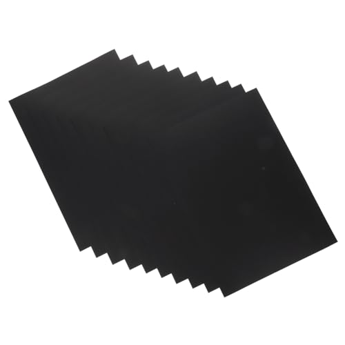 MOKKHNB 100枚 黒色厚紙 耐久性のある紙ボード素材 大判描画用紙 スケッチや 水彩画に アート制作用