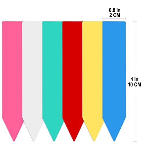 200 Pcs Plastic Plant Labels, 4 Inch Waterproof Plant Tags And Labels For Seedlings, Plant Name Markers For Indoor Plants&Pots, Nursery Garden Plant Identification Stakes - Green #TOP7