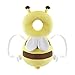 Little Bee Baby Walker Head Protection Backpack,Falling Crawling Walking Adjustable Toddler Pad for 5-24 Months Learning Walking Crawling (Yellow)