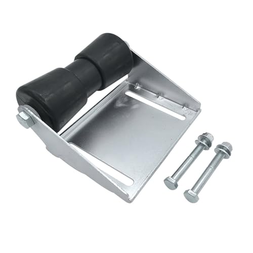 Support de remorque avec triple revêtement galvanisé et roues en caoutchouc
