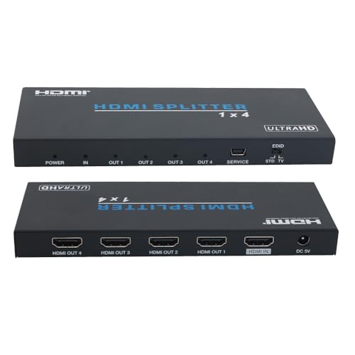 Amazon | DAIAD HDMI分配器 1入力4出力 HDMIスプリッター 4K60Hz