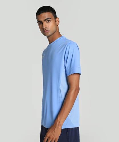 Image of Puma Men Polyester Solid Regular Fit T-Shirt