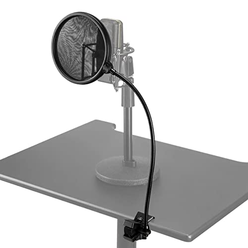 Audio Technica At2020 Condenser Studio Microphone Bundle With Pop Filter And Xlr Cable #TOP6