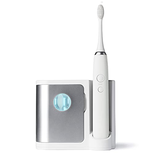 Brosse à dents électrique à ultrasons Vanity Planet Elements argent avec kit soin buccal