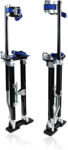 TUIYIDUO �|�n ������ �A���~�j�E�� �X�e�B���g 60-100cm ���߉\�� ��28.8×���s��7.5cm �ω׏d100kg ���[�֗� ���S���ƕ֗��� �h���E�y�C���g�E�d�C�H���E����E���|��Ɨp ���{��������t���i�u���b�N�j