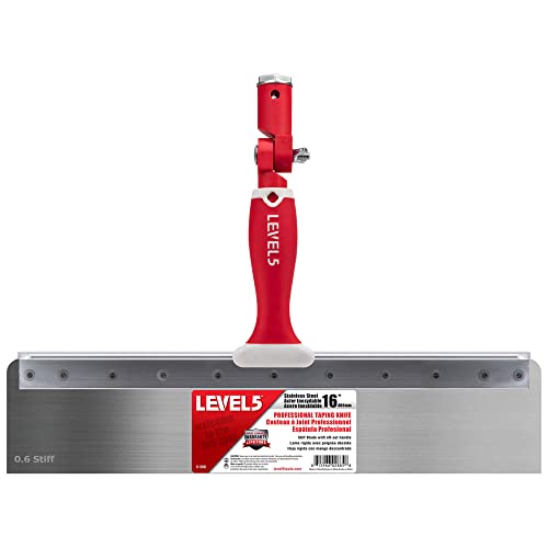 LEVEL5 16 Offset Knife 0.6mm STIFF Stainless Steel Blade | Soft-Grip Handle | 5-388
