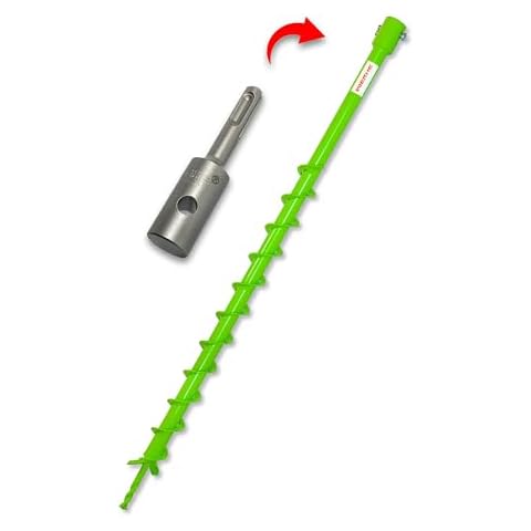 WERHE 40mm Auger Drill Bit with SDS Plus Cover