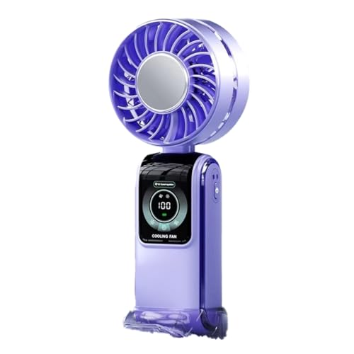 Ventilateur à main pliable grande vitesse avec pack de glace