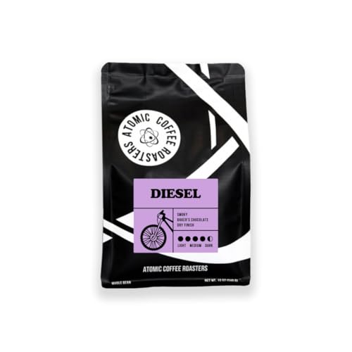 Atomic Coffee Roasters Diesel Dark Roast En Grano 12 oz miniatura 1